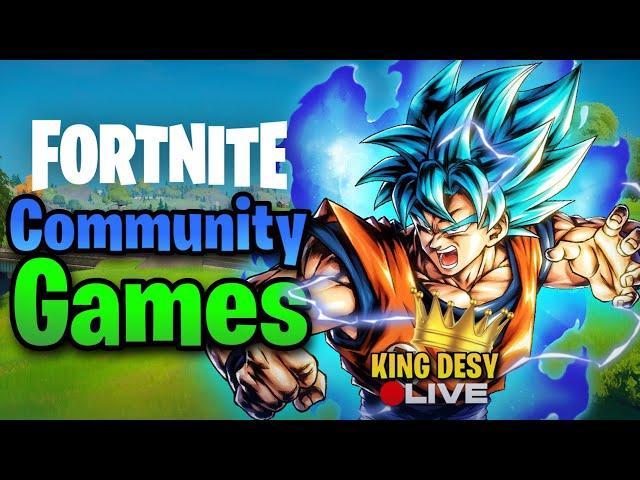 Fortnite Live Deutsch : Battle Royal Custom games Reload Kreativ KING DESY !instagram