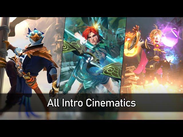 Dota 2 - All Intro Cinematics (Hero, Arcana & Persona)