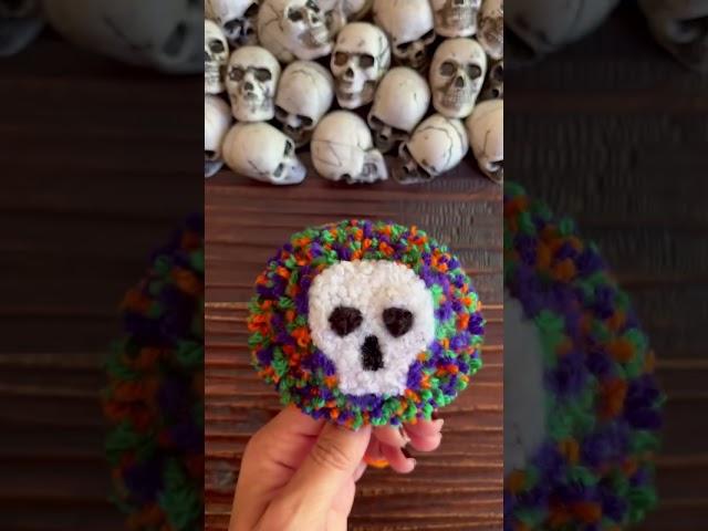 Pom-Art-Palooza! #shorts #art #artist #knitting #fyp #pomart #create #trending #trendingshorts #yarn