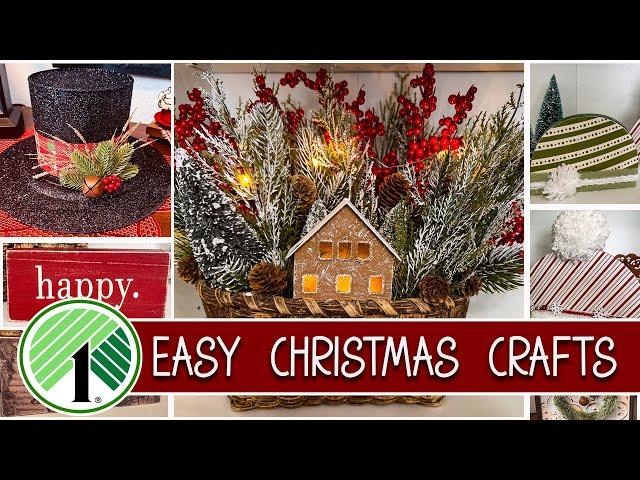 You Won't Believe These GORGEOUS DIY Christmas Decor Ideas from DOLLAR TREE!