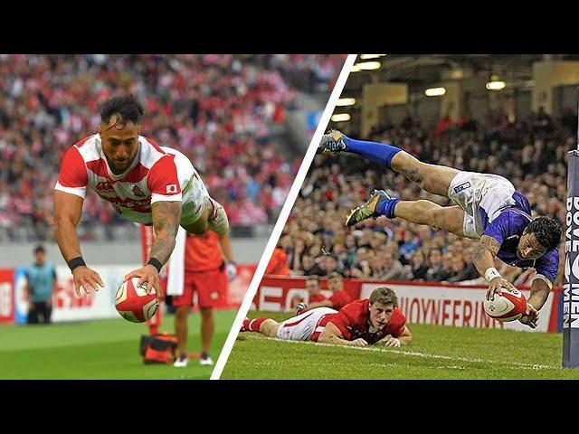 Rugby's Most RIDICULOUS Try Finishes!