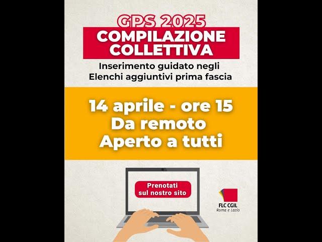GPS 2025 - Compilazione Collettiva