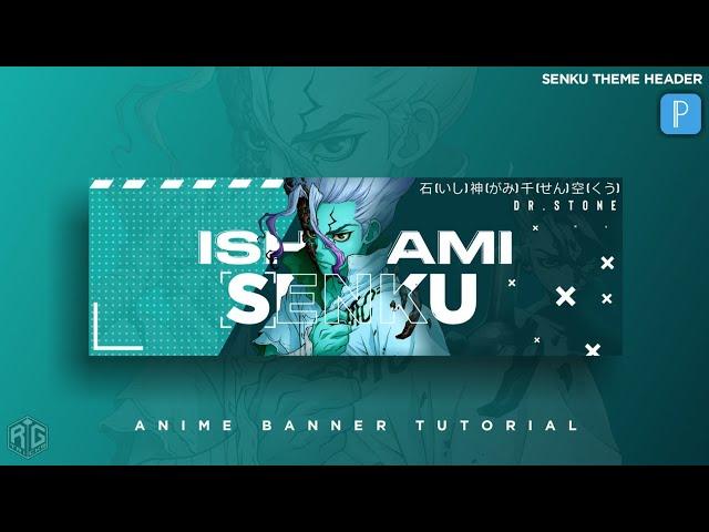 How To Make A FREE Anime Header/Banner in PixelLab | No Photoshop | Twitter Header - RG Tricks