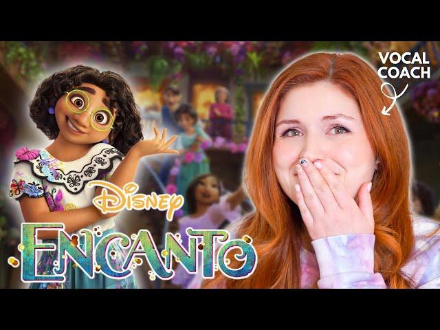 Vocal coach reacts to ENCANTO