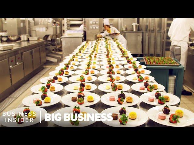 How The World's Largest Cruise Ship Makes 30,000 Meals Every Day