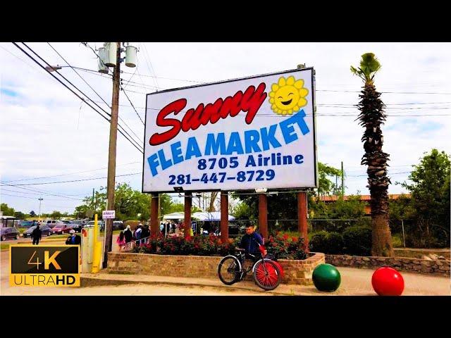 Sunny Flea Market Walk - La Pulga | Houston, Texas 4K