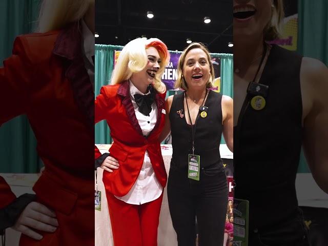Charlie (Erika Henningsen) meets Charlie (Astravoid Cosplay) at GalaxyCon
