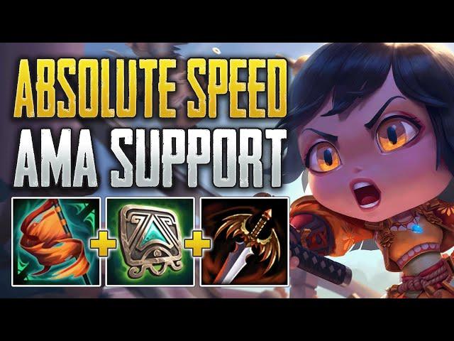 THE FASTEST SUPPORT ALIVE! | Amaterasu Support Gameplay | SMITE 1 Conquest