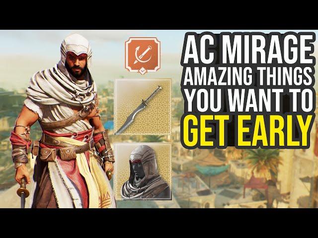 Assassin's Creed Mirage Tips And Tricks - Amazing Things To Get Early (AC Mirage Tips And Tricks