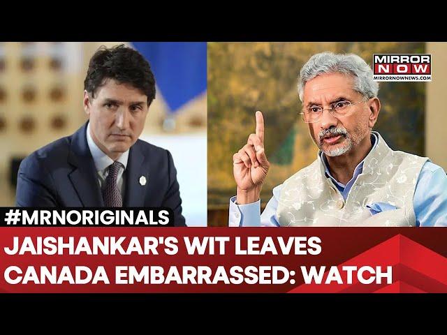 India-Canada Tensions: Hindi Proverb To 'Newton', Watch How Jaishankar Showed The Mirror To Trudeau