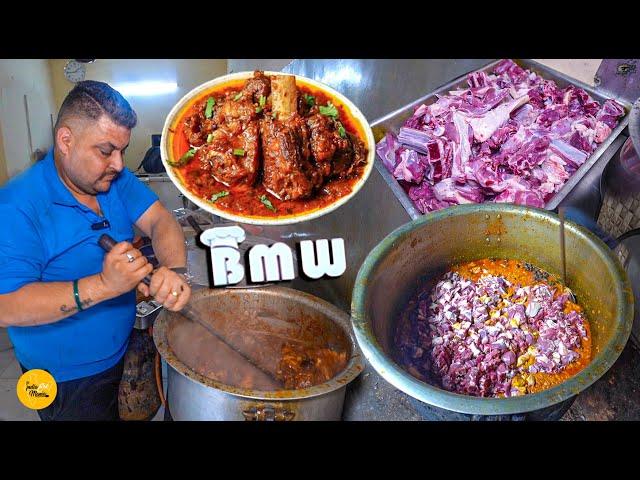 5 Star Hotel Wala Bunty Meat Ka Punjabi Mutton Making In Delhi Rs. 1000/- Only l Delhi Street Food