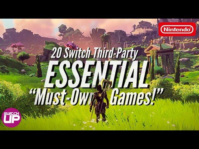 20 ESSENTIAL Nintendo Switch Third Party Games Everyone Should Own | 12 Days Of SwitchUp Day 8!