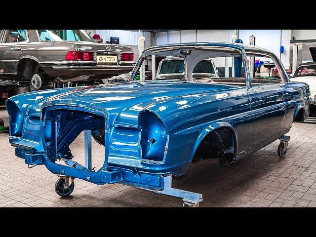 1970 Mercedes Benz 280SE 3.5 Coupe W111 Restoration Project