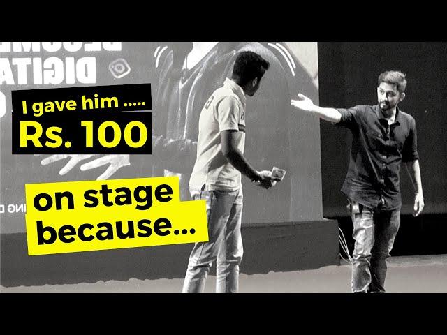 100% Funny Yet  The Most Effective Way  to End a Keynote | Mumbai 2019 Keynote