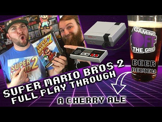 Super Mario Bros 2 (NES) Full Playthrough | Gaming Off The Grid