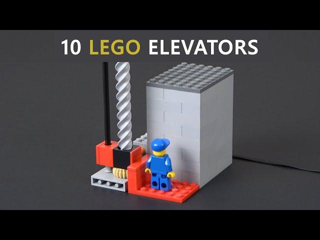 Building 10 Lego Elevators