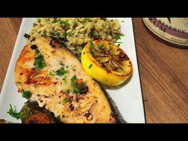 Pan Seared Swordfish