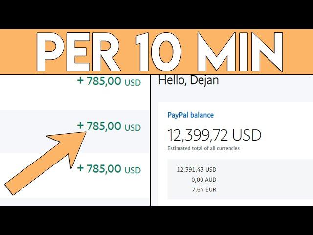 Make $785.00 Per 10 Minutes WORLDWIDE! (Make Money Online 2020)