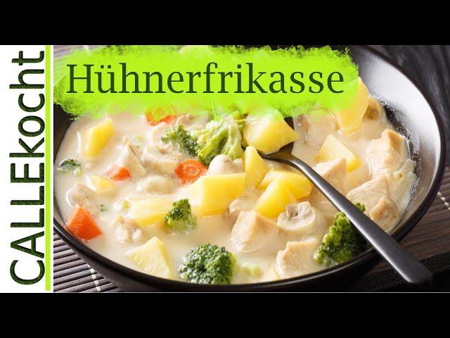 Hühnerfrikassee kochen und selber machen - Omas Rezept