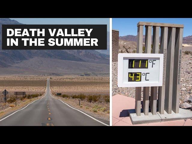 Death Valley Summer Road Trip with my Dad