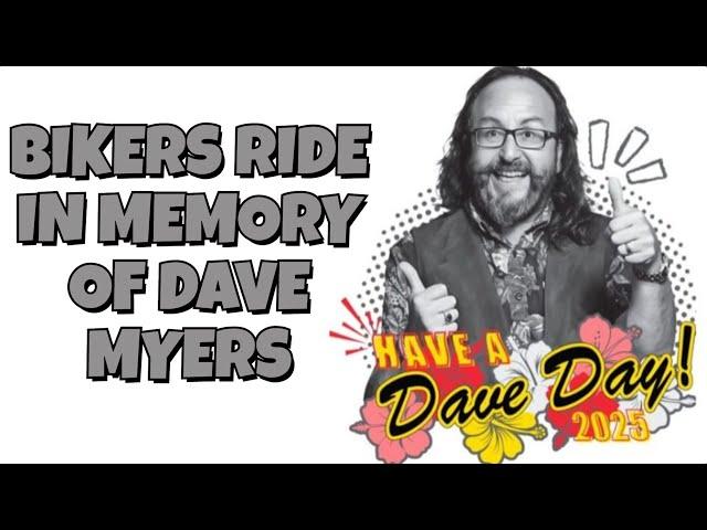 DAVE DAY 2025. 1000s of MOTORCYCLISTS pass through LANCASHIRE cam and drone #davemyers #hairybikers