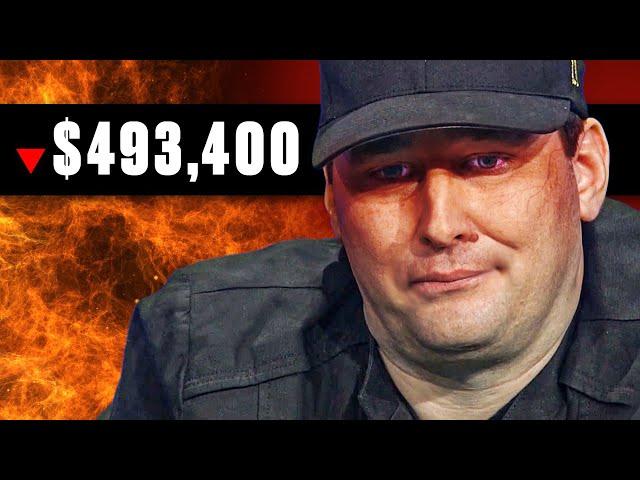 110 minutes of Phil Hellmuth Blowing Up  PokerStars