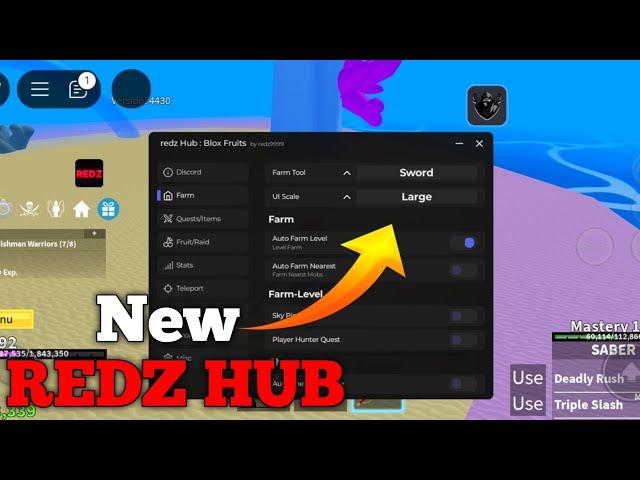 REDZ HUB Blox Fruit Script [New update]