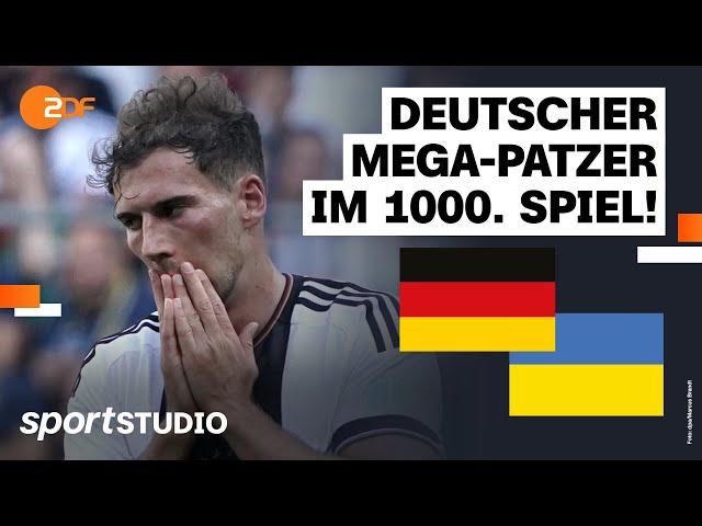 Deutschland – Ukraine Highlights | Benefizspiel | sportstudio