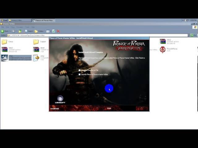 HOW TO INSTALL PRINCE OF PERSIA WARRIOR WITHIN