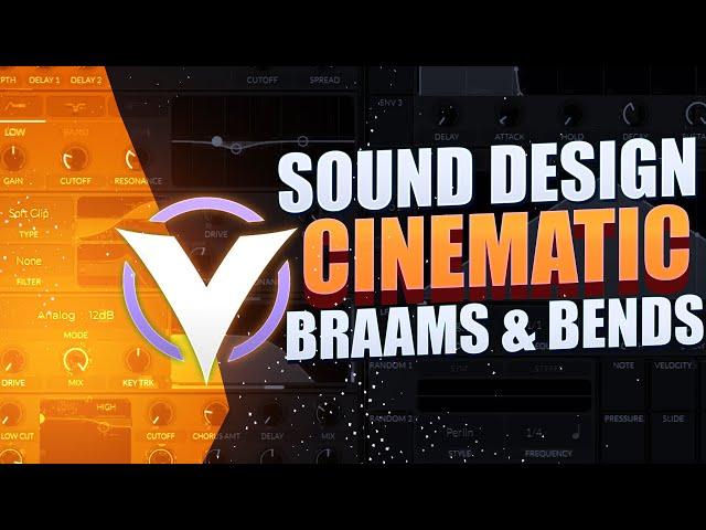 How To Sound Design Cinematic Braams & Bends (using Vital)