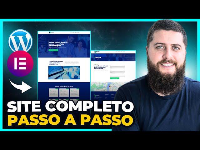 Como Criar um SITE Completo e Profissional com WordPress + Elementor Grátis