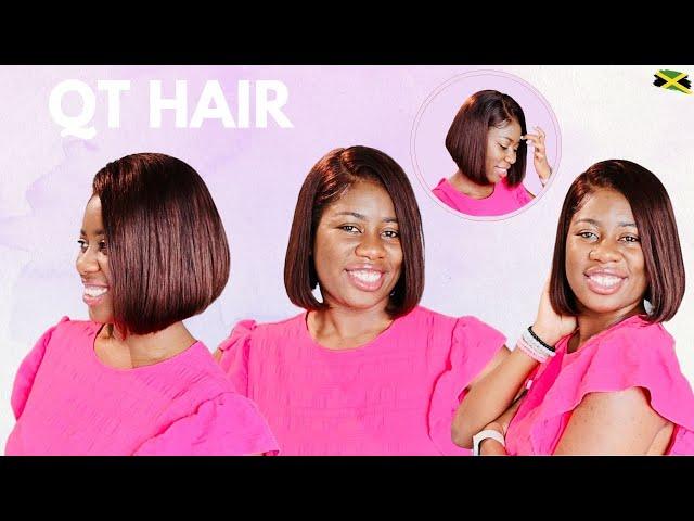 WOW! Totally Fall In Love With This Honey Brown Color Bob Wig! Ft QT Hair