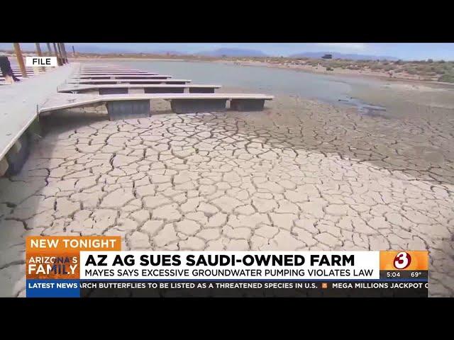 Arizona AG Kris Mayes sues Saudi-owned farm over groundwater