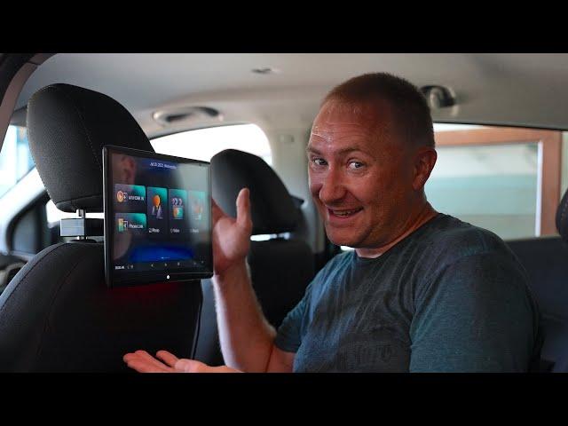 ADDFUN 12.4" Car Headrest Video Player Install