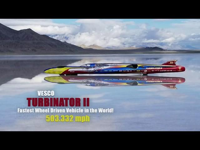 Vesco Turbinator II 503 mph Run