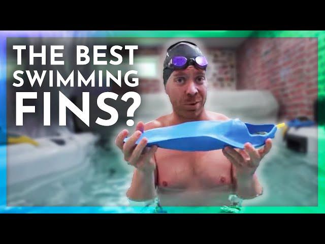 These might be the BEST Triathlon Swim Fins I've ever Seen! | Triathlon Taren