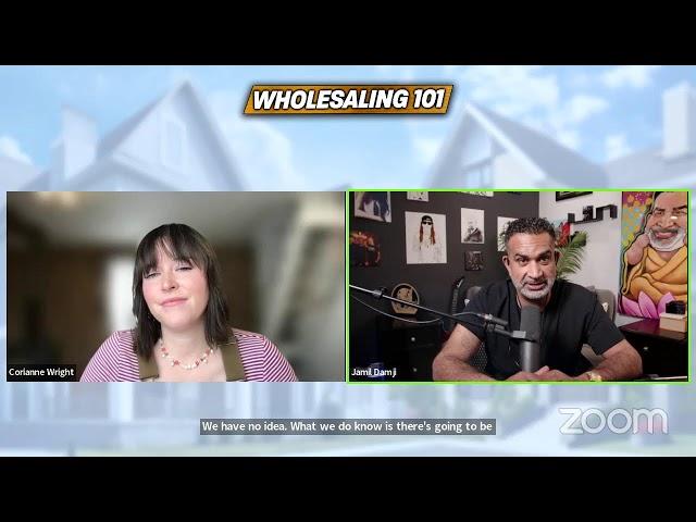 How to Wholesale Real Estate - Wholesaling 101 with Jamil Damji and Corianne Wright