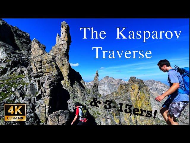 The Kasparov Traverse, Indian Peaks Mega Hike & Climb! Shoshoni, Navajo Peaks & Niwot Ridge [4K UHD]