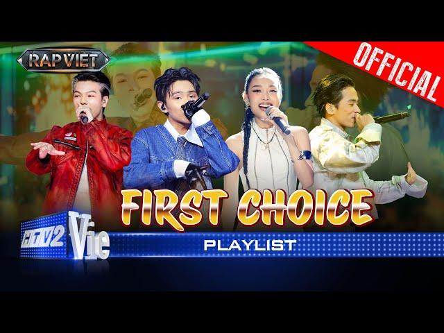 So kè CÁC BẢN RAP FIRST CHOICE bùng nổ stage Rap Việt 2024: 7dnight, Shayda, MANBO, GILL