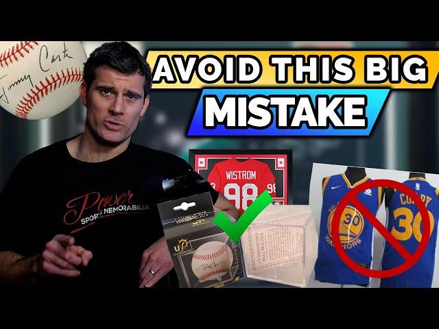 AUTOGRAPH COLLECTORS!!!  Avoid these 10 MISTAKES | PSM