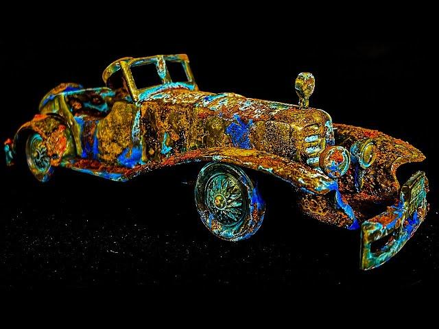 Antique and Uncommon Mercedes-Benz Model 1930s - Restoration ASMR