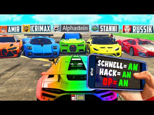 ICH JAGE 5 YOUTUBER mit HEIMLICHEN CHEATS in GTA 5!