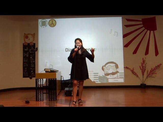 Thomasian Nihon Kyoukai J-Music Fest - Diane Jimenez