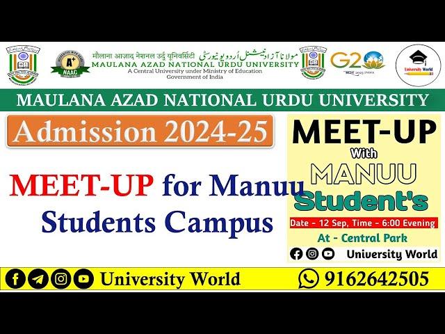 Manuu Campus MEET-UP Students 2024 @UniversityWorld