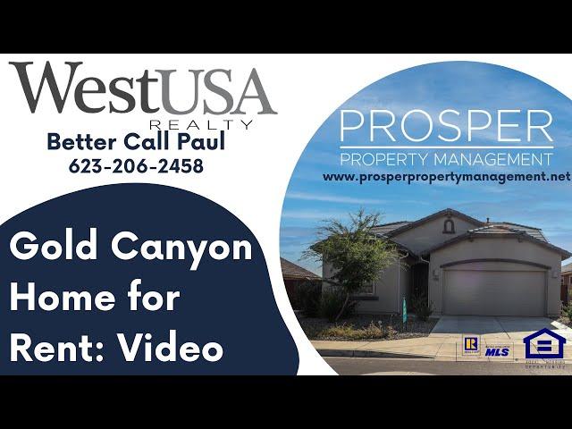 Gold Canyon Homes For Rent 5BR/3BA by Prosper Property Management Phoenix