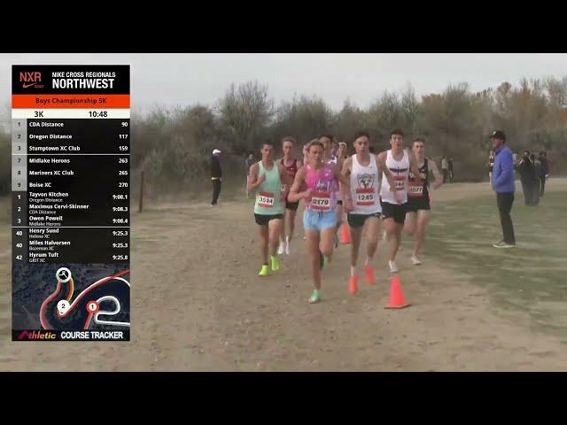 Boys Championship 5k - Nike Cross Regional Northwest 2024 [Full Replay]