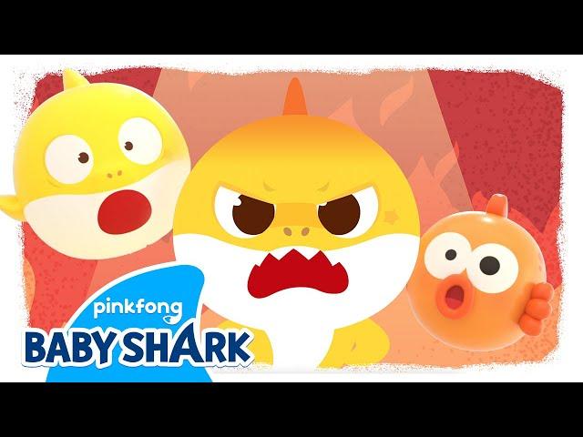 Baby Shark is SO ANGRY! | +Compilation | Songs to Express Feelings for Kids | Baby Shark Official