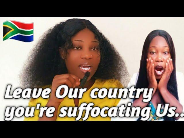 Bold South African Lady has this to say about "Uniting Africa " This is Unspeakable! A must-watch