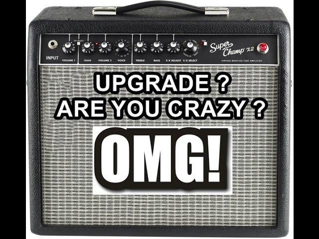 Fender Super Champ x2 Guitar Amplifier Review, Upgrade