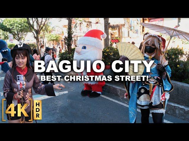 This is what BAGUIO Looks Like During the Holidays! Bazaar, Street Foods, and More! | Philippines